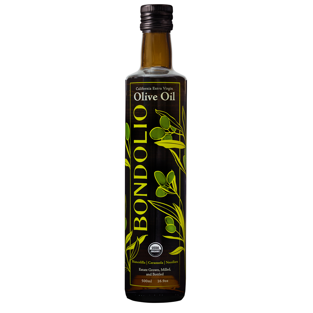 Bondolio Olive Oil on a white background