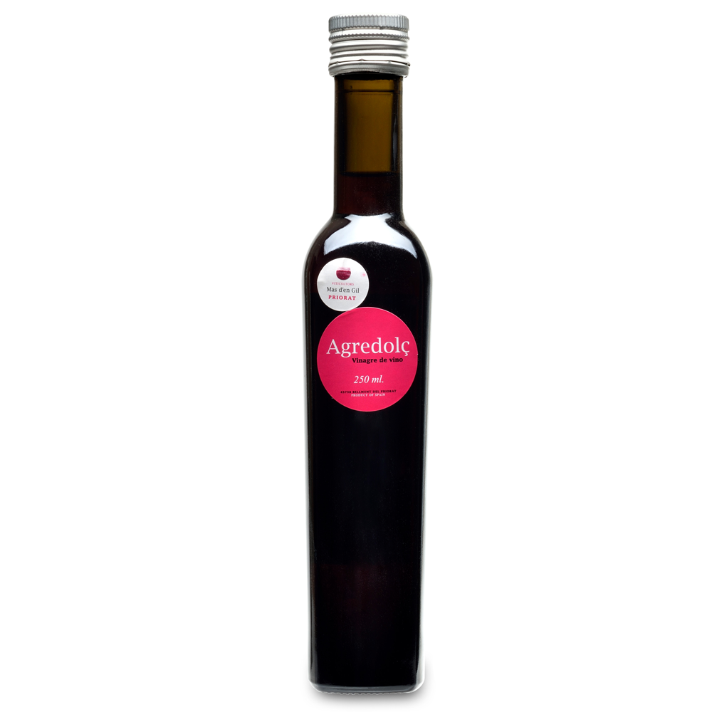 250 ml bottle of Agredolc with a red label on a white background