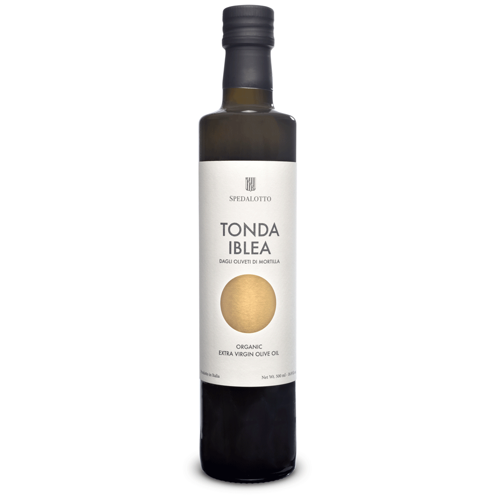 Bottle of Organic Extra Virgin Olive Oil