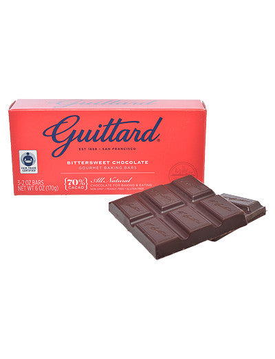 Guittard Bittersweet Chocolate Baking Bars