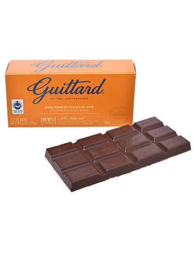 Guittard Semisweet Chocolate Baking Bars
