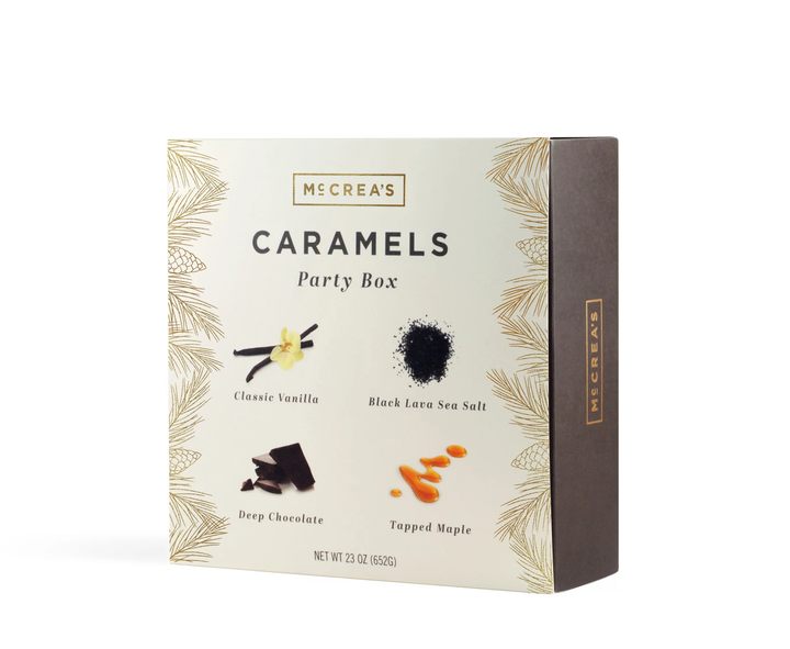 Large box of McCrea's Caramel Party Box
